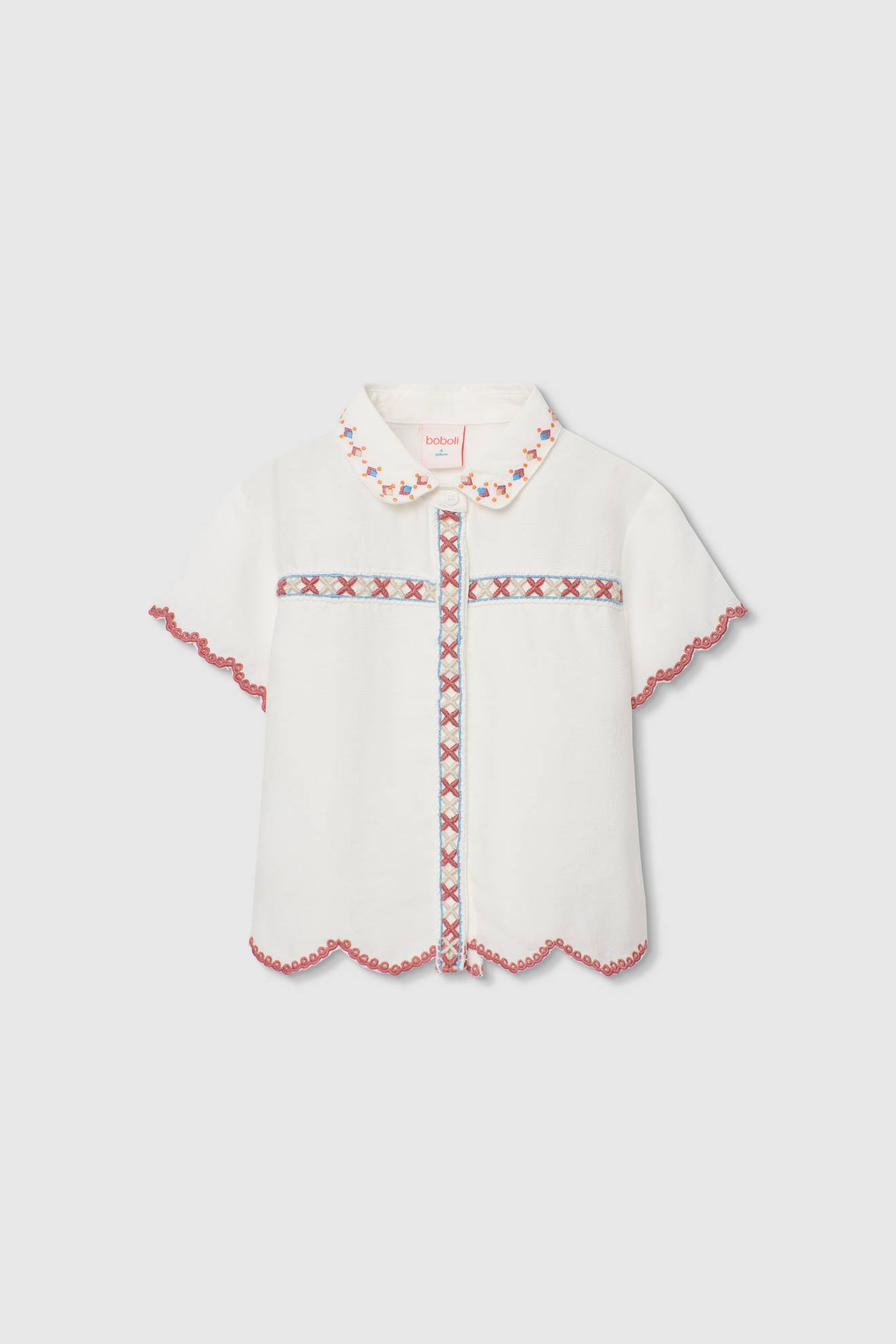 Chemise Fille Coton Blanc 16 €