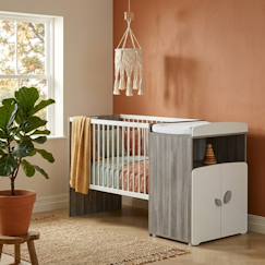Lit bébé combiné évolutif en bois - leaf  - vertbaudet enfant