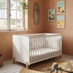 Chambre et rangement-Lit bébé évolutif - little big bed sur pieds en bois - joy