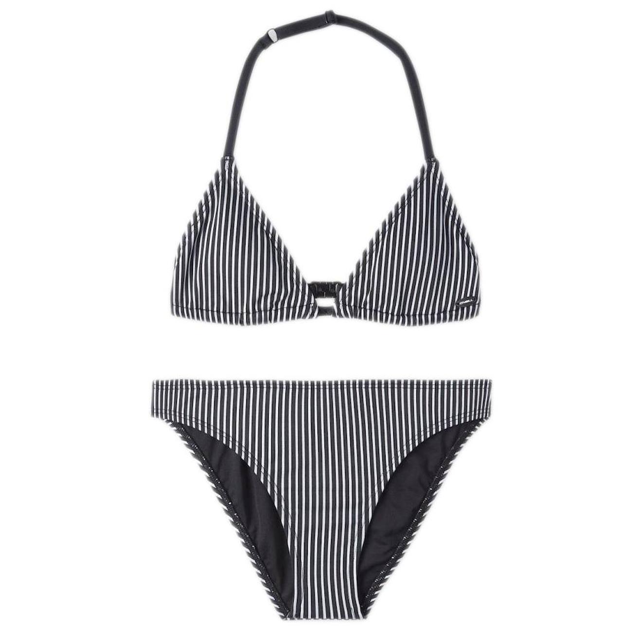 Maillot De Bain 2 Pieces Fille Surf State Noir