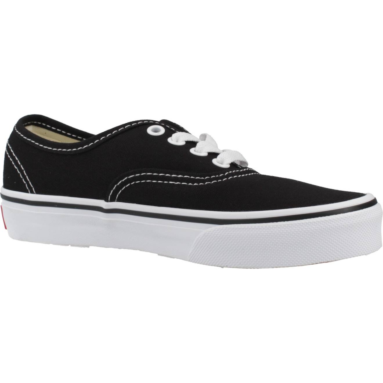 Baskets Authentic En Toile – Confort Et Style Junior Noir/blanc