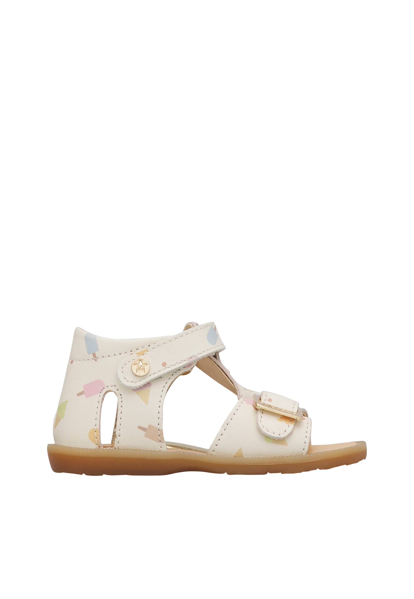 Sandales En Cuir Quarzo Blanc Crème