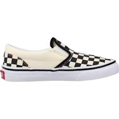 Basket garçon modèle classic slip-on checkerboard  - vertbaudet enfant