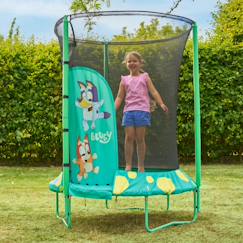 Jouet-Trampoline rond bluey junior métal d140cm