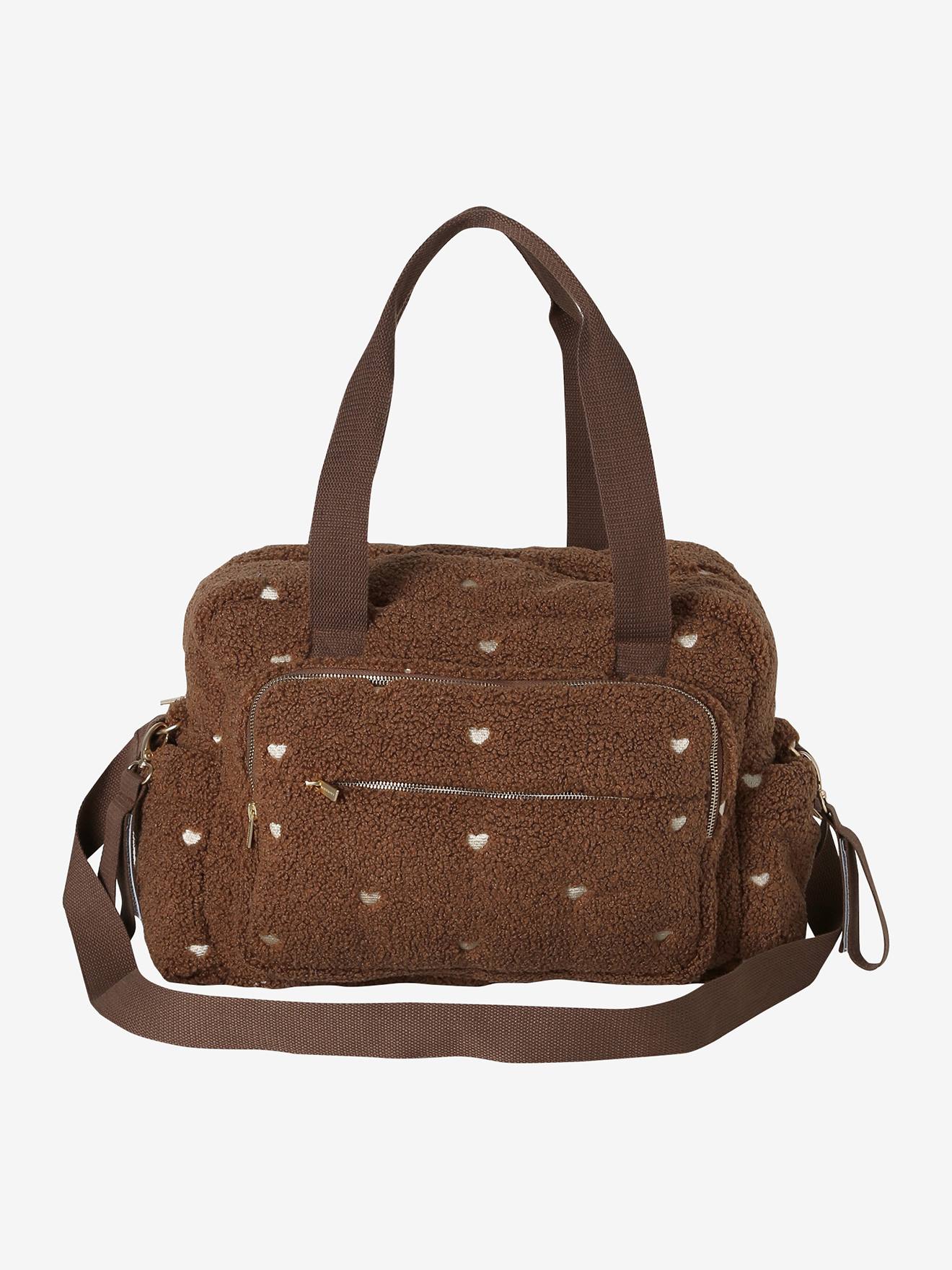 Sac 24H multipoche sherpa noisette (Vertbaudet) - Image 1