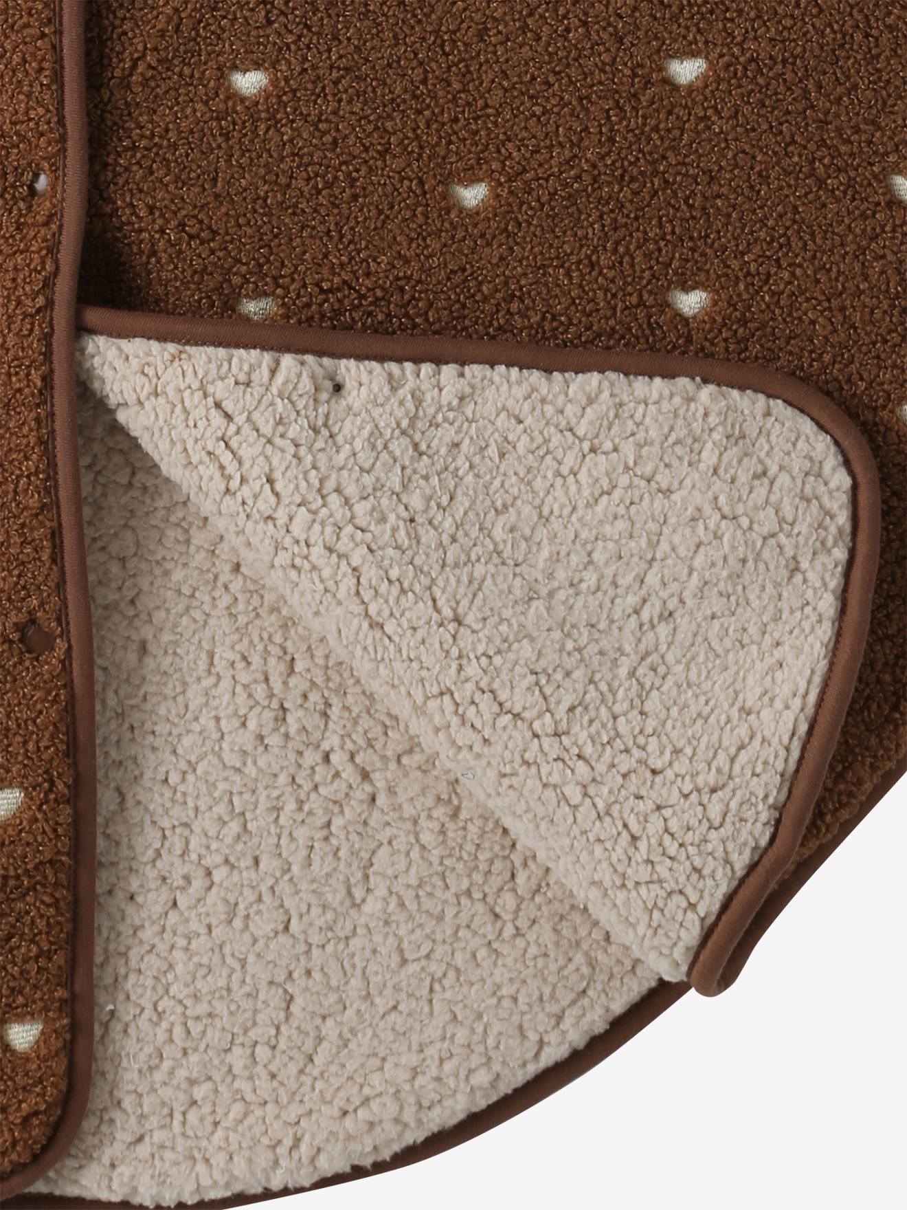 Poncho bébé pour siège auto noisette (Vertbaudet) - Image 2