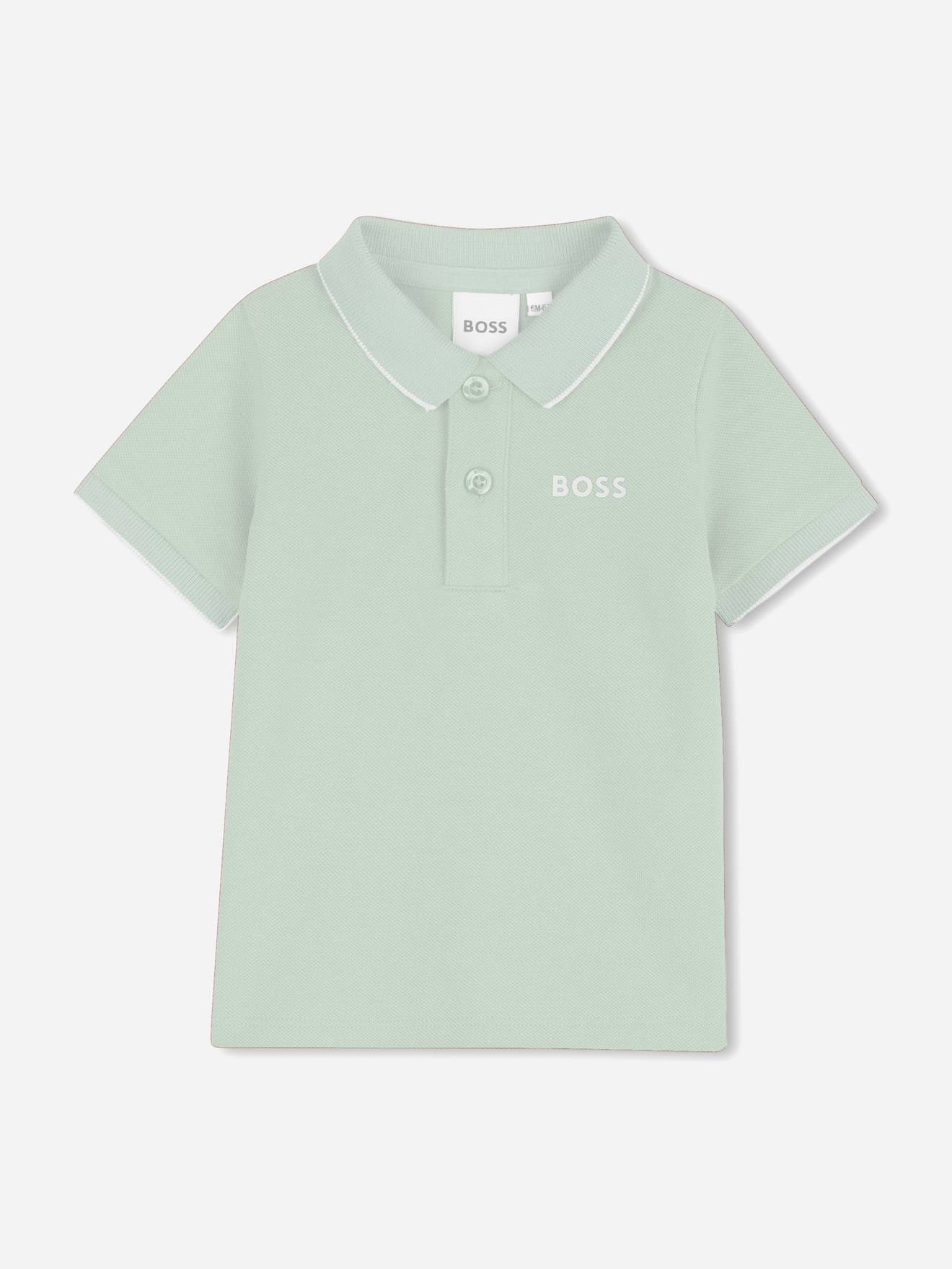 Polo Garon Manches Courtes Vert 55 €