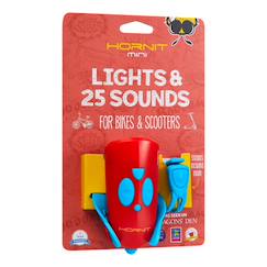 Jouet-Jeux de plein air-Sports de glisse et à roues-Casques, protections et autres accessoires-Klaxon et lumiere pour velo et trottinette enfant