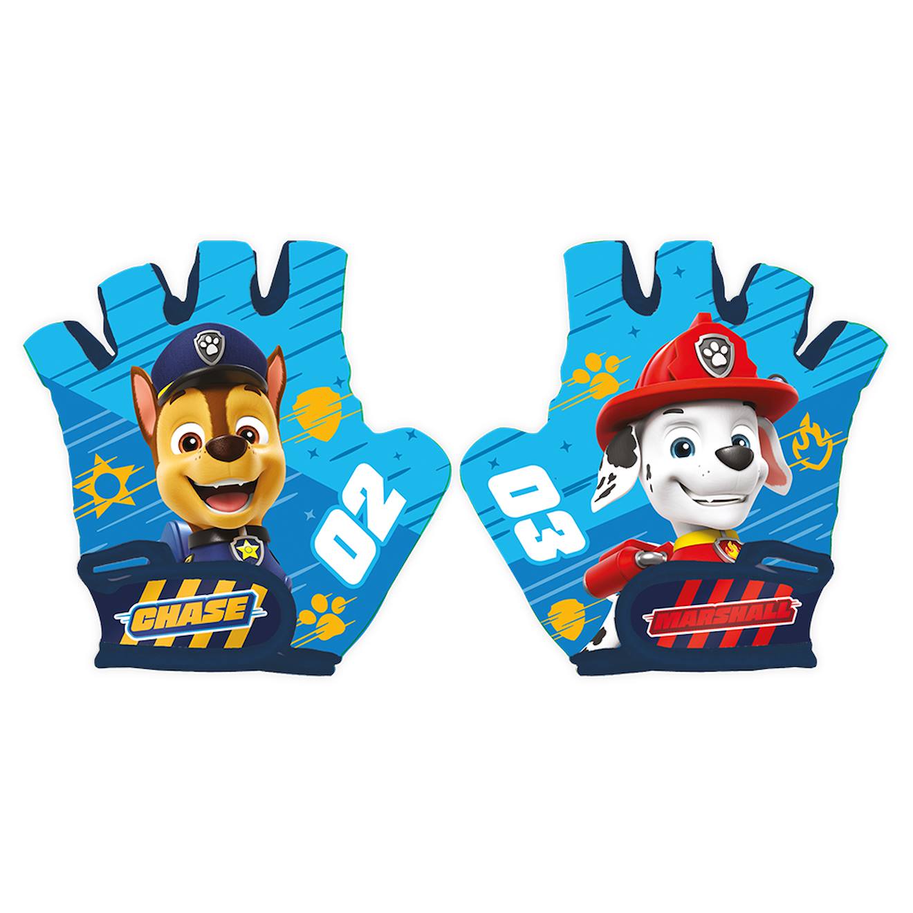 Gants De Vélo Enfant Pat Patrouille Bleu/rouge/jaune Gants De Vélo Enfant Pat Patrouille Bleu/rouge/jaune
