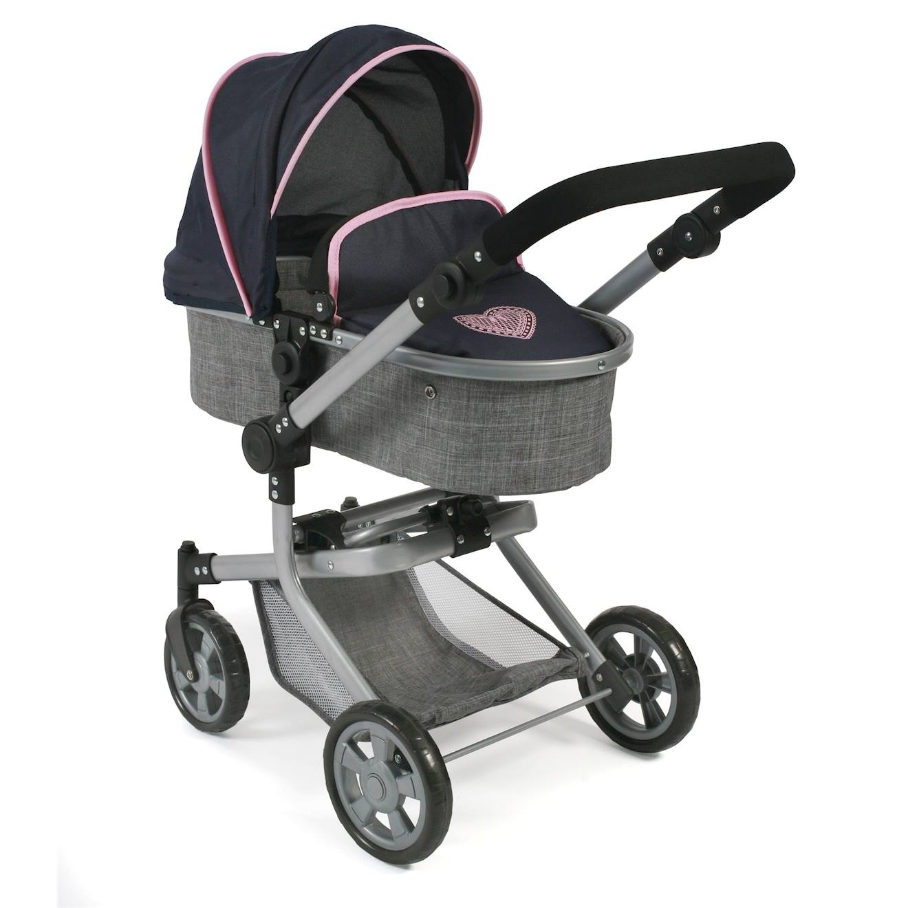 Poussette Combinée Mika Bleu