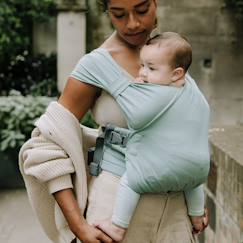 Puériculture-Porte-bébé hybride boba bliss sea mist