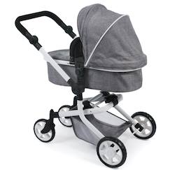 Jouet-Poupons et poupées-Poupons et accessoires-Poussette combinée mika - coloris 76