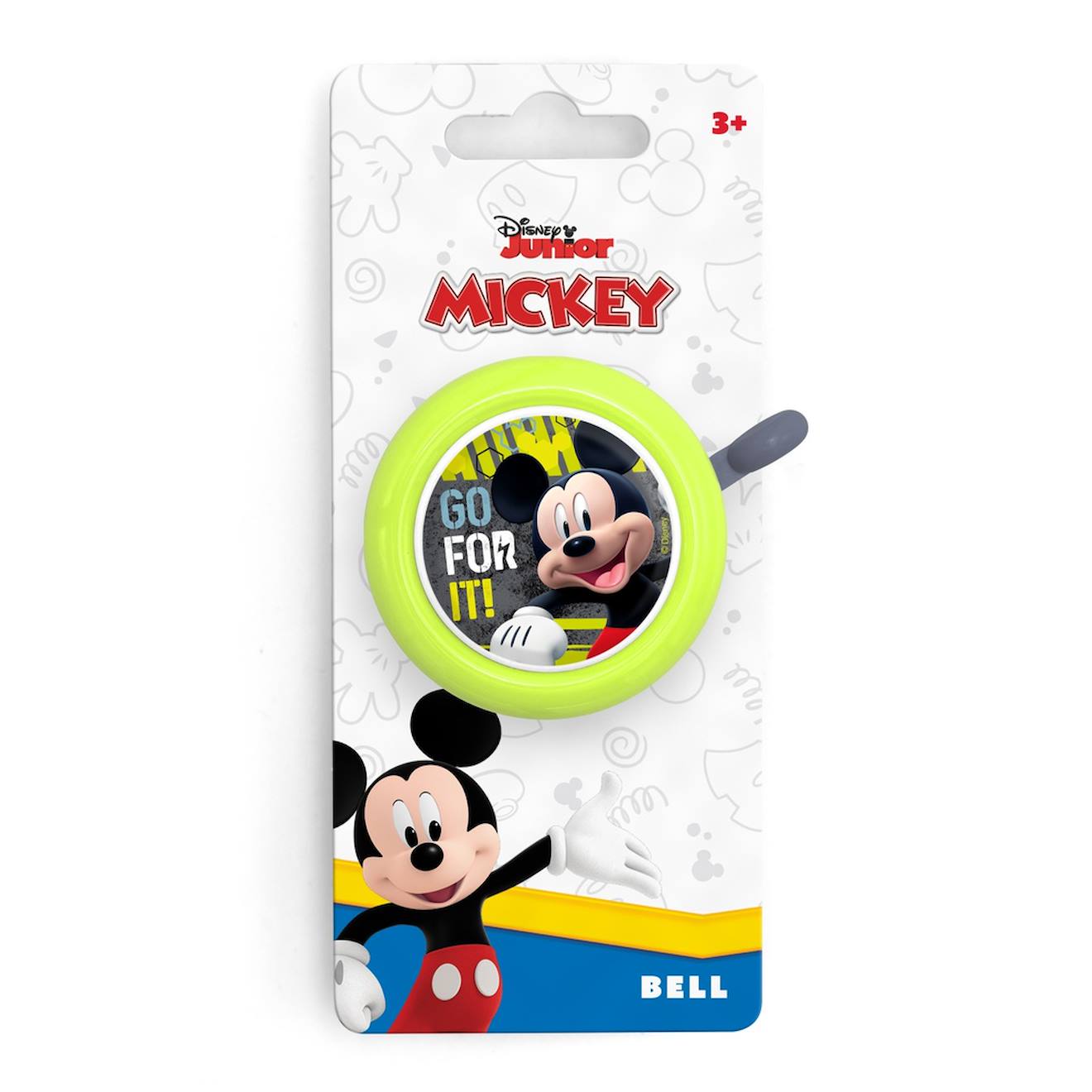 Sonnette De Velo Enfant Mickey Vert Sonnette De Velo Enfant Mickey Vert