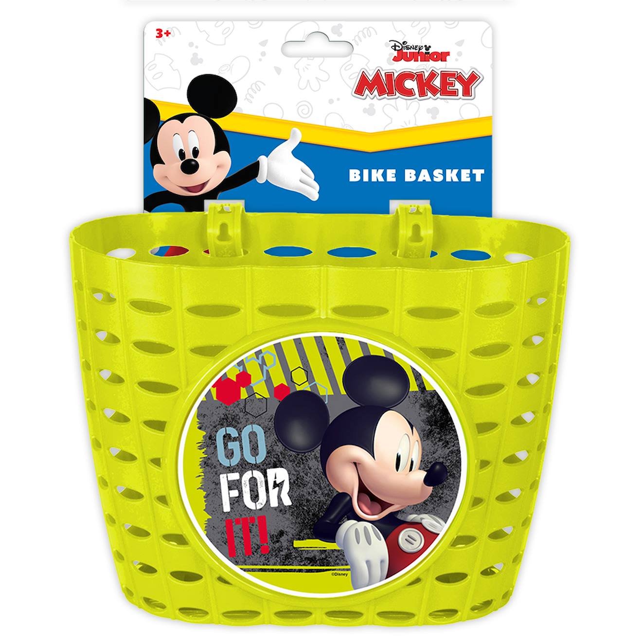 Panier Velo Enfant Mickey Vert Panier Velo Enfant Mickey Vert