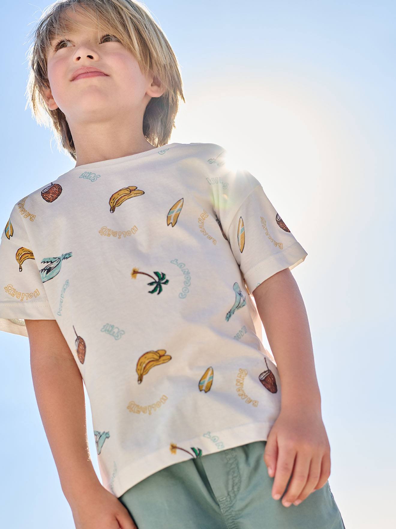 T-shirt manches courtes blanc