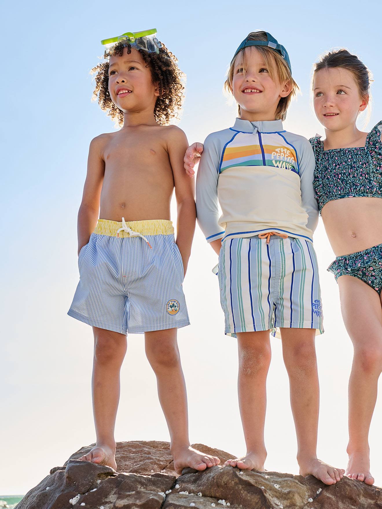 Maillot de bain garon bleu 15 €