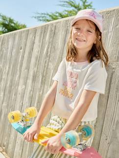 -T-shirt manches courtes fille