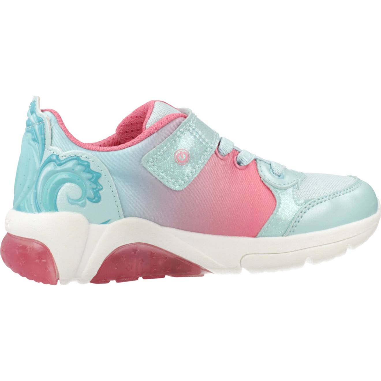 Basket Fille Modèle J Fadinlight Bleu C3b7g