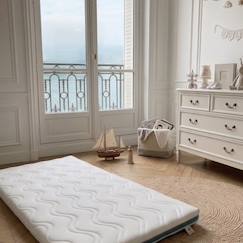 -Matelas de voyage cocolegend® roulé 60x120 cm