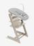 Chaise haute Tripp Trapp blanche+blanchie+brun+écru+gris+gris tempête+mauve+naturel+noir+Vert glacier 21 - vertbaudet enfant 