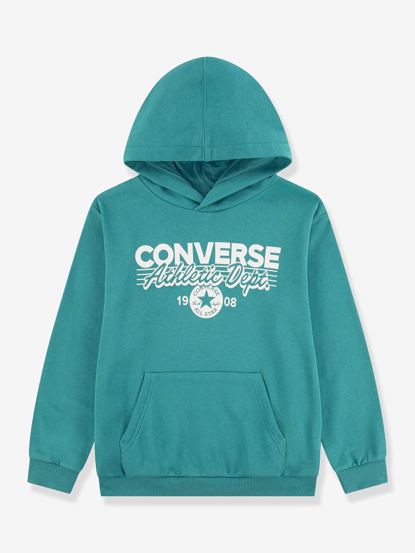 Sweat à capuche garçon vert