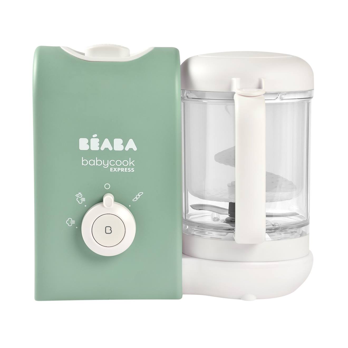 Robot Cuiseur 4 En 1 Cuisson Express 15 Min Babycook Express Vert Sauge