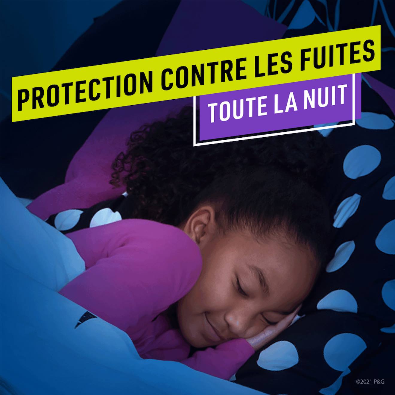 Ninjamas Pyjama Pants Fille, 60 Sous-vêtement De Nuit, 4-7 Ans, Paquet 1 Mois Multicouleur (Pampers) - Image 1