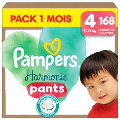 Puériculture-Harmonie pants taille 4, 168 couches-culottes, 9kg - 15kg
