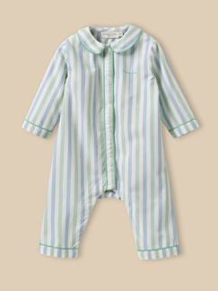 -Pyjama rayé bébé - coton biologique