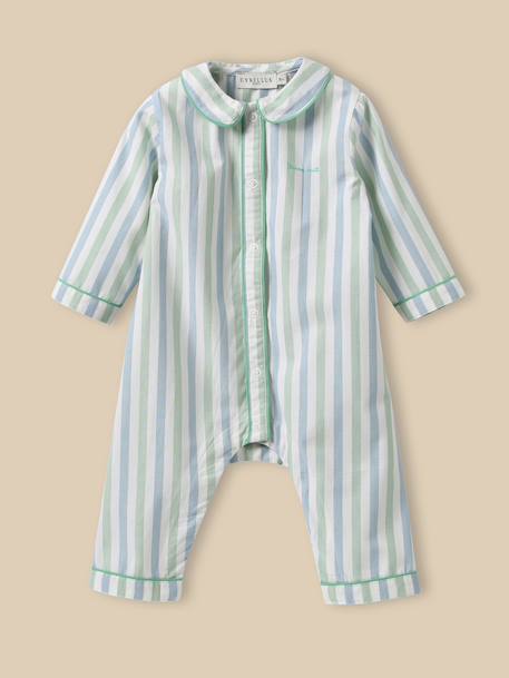 Bébé-Pyjama rayé bébé - coton biologique