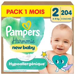 -Harmonie, taille 2, 204 couches