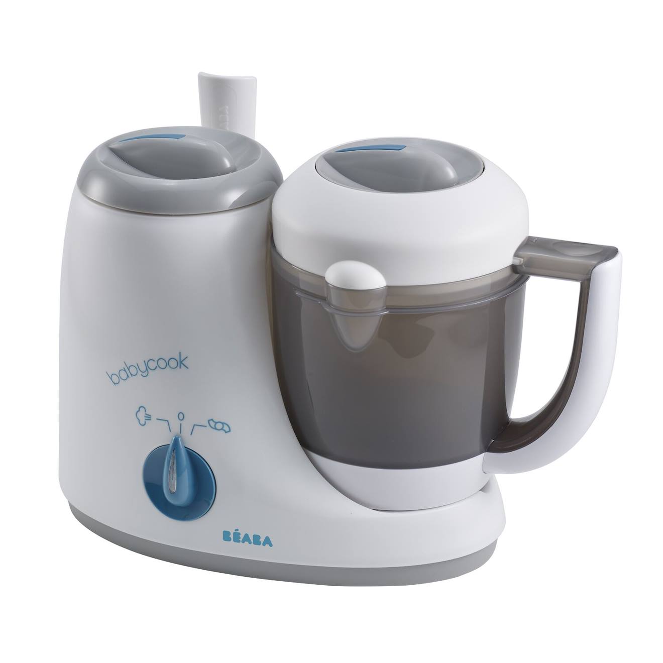 Robot Cuiseur 4 En 1 Contenance 800 Ml Babycook Original Gris Bleu (Béaba) - Image 1