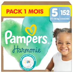 -Harmonie couches taille 5, 152 couches, 11kg - 16kg pack 1 mois