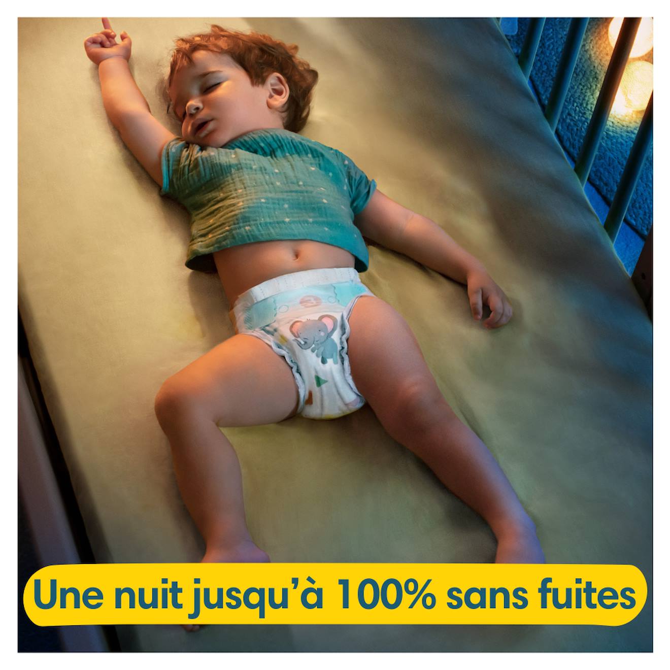 148 Couches Baby-dry, Taille 6, 13-18 Kg Blanc (Pampers) - Image 1