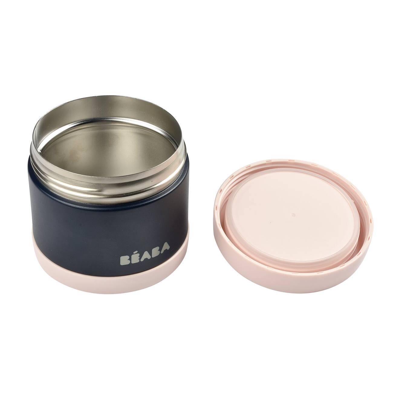 Portion Inox Isotherme 500 Ml Rose Clair (Béaba) - Image 2