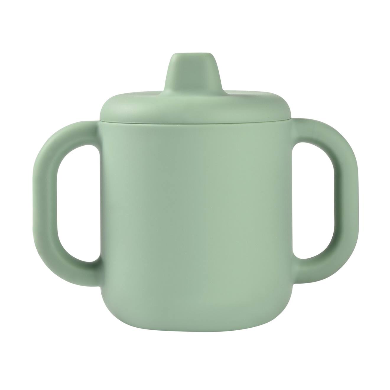 Tasse D'apprentissage En Silicone Vert Sauge
