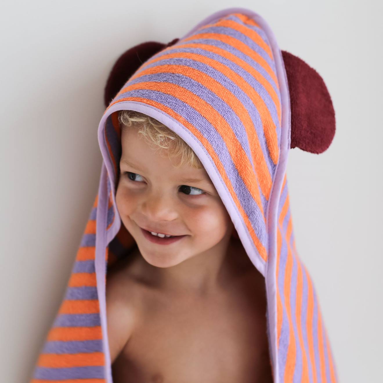 Cape De Bain Dino Lagon (75 X 75 Cm) Orange, Violet (Quut) - Image 1