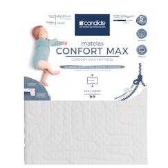 Matelas pour lit bébé confort max - confort généreux - déhoussable à 360°  - vertbaudet enfant