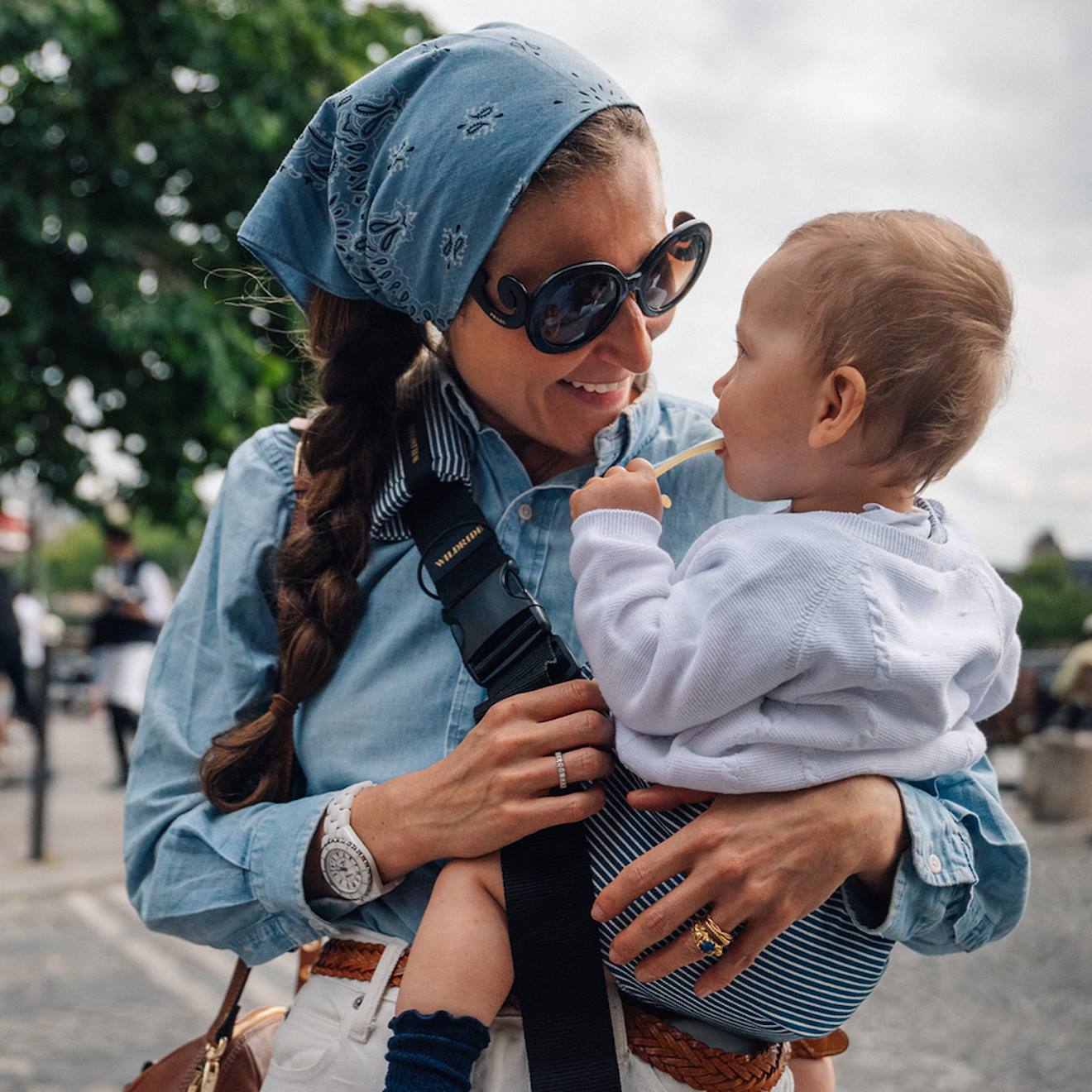 Porte-bébé Wildride Indigo Indigo