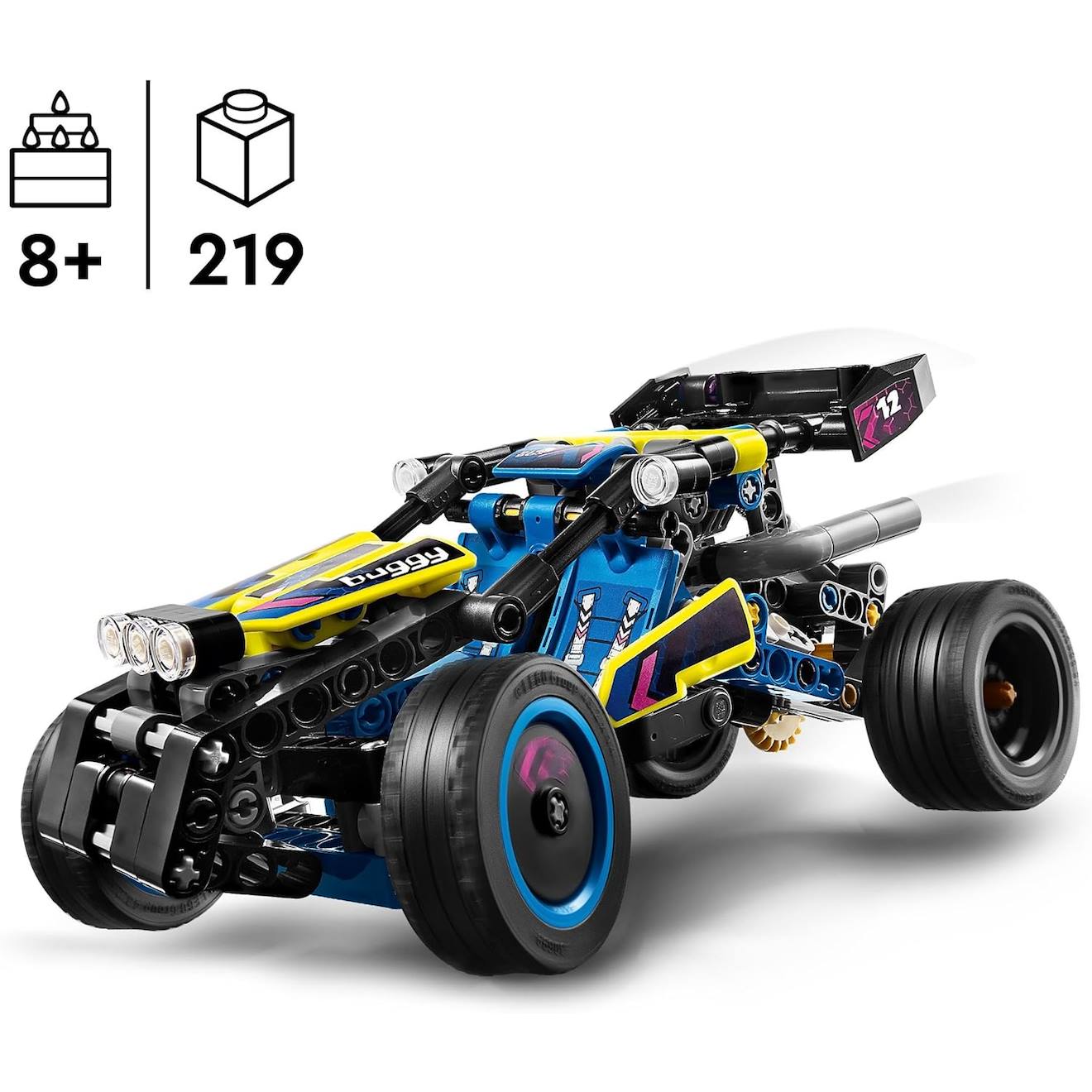 Lego Technic - Le Buggy Tout-terrain De Course - 42164 Multicolore