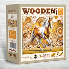 Jouet-Jeux éducatifs-Puzzles-Puzzle 500 pièces - cheval
