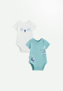 Lot de 2 bodies bébé manches courtes toucana  - vertbaudet enfant