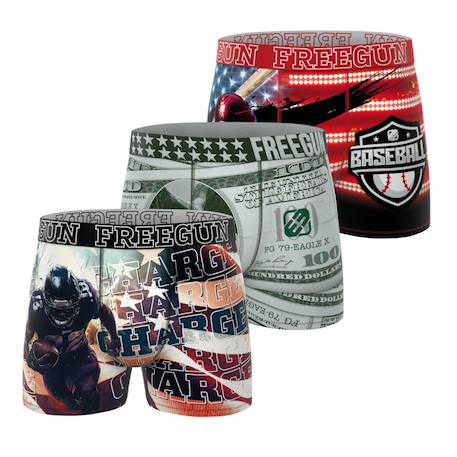 Garçon-Lot de 3 boxers  this is america