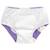 Maillot de bain couche rayures violet et sel marin (7-12 mois) Violet 3 - vertbaudet enfant 