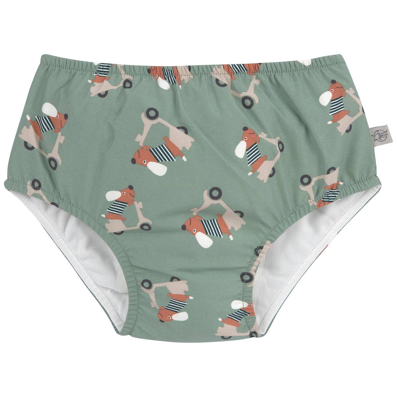 Maillot De Bain Couche Scooter Et Chien Vert 13-18 Mois Vert 22 €