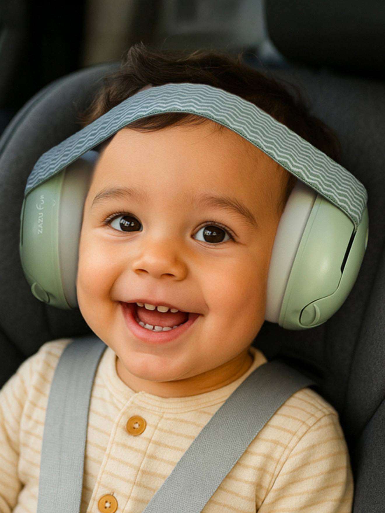 Casque antibruit évolutif vert (ZAZU) - Image 1