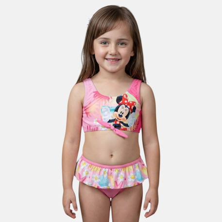 Maillot de bain enfant imprimé minnie  - vertbaudet enfant