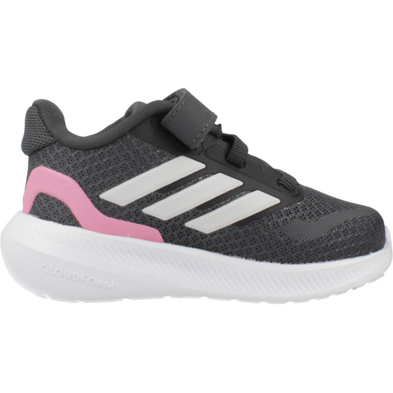Basket Fille Running En Textile Lacets Gris Grey 26 €