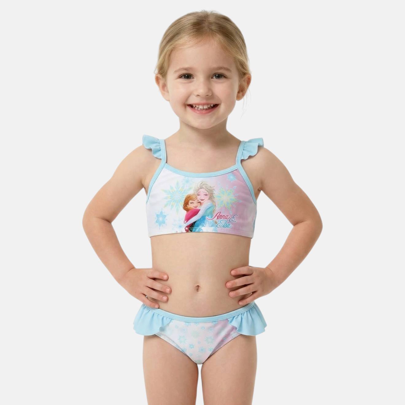 Maillot De Bain 2 Pices Fille La Reine Des Neiges Bleu 15 €
