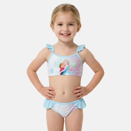 Maillot de bain 2 pièces fille la reine des neiges  - vertbaudet enfant
